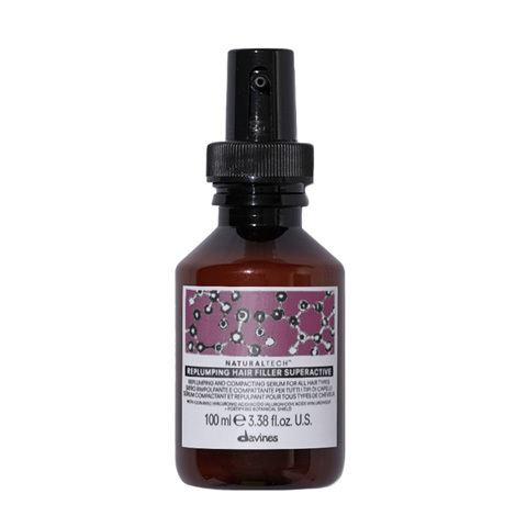 Davines NaturalTech REPLUMPING: Уплотняющий суперактивный филлер (Hair Filler Superactive)
