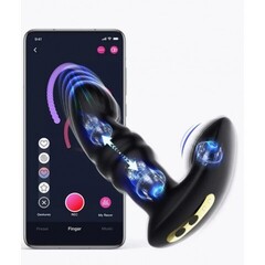 Универсальный вибростимулятор JIVE от Magic Motion, черный