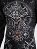 Рашгард Venum Gladiator 5.0 Black/Silver L/S