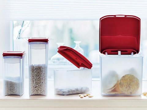 компактусы новинка tupperware в краном цвете.