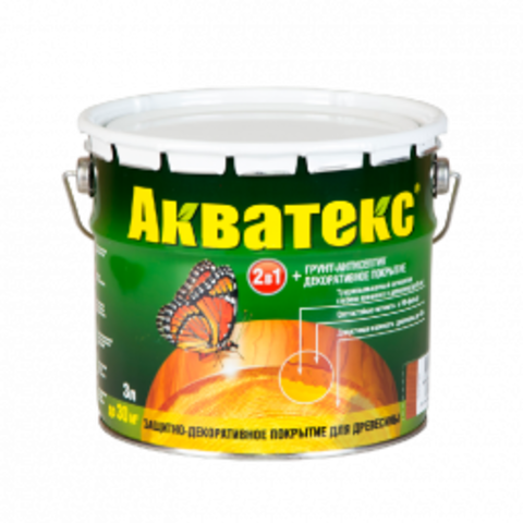 Защитно-декоративное покрытие для древесины АКВАТЕКС®