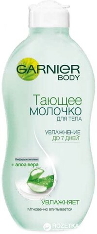 Bədən üçün süd \ Тающее молочко Garnier Body с экстрактом алоэ вера 250 м