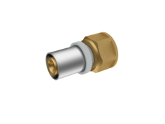 Штуцер с внутренней резьбой RIIFO Omni  пресс латунь 26-3/4"ВР, уп 5 шт