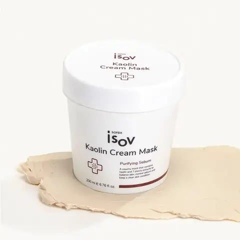 Маска Isov сливочная для жирной и себорейной кожи - Kaolin Cream Mask