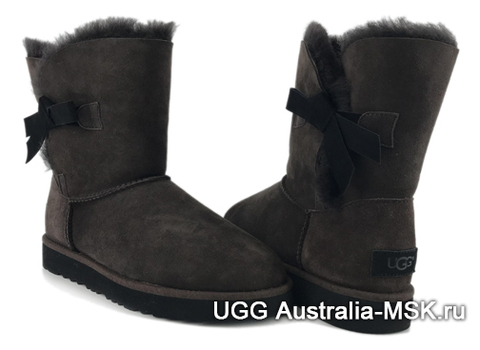 UGG Women Classic Knot II Chocolate