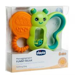 Прорезыватель-игрушка Funny Relax Бабочка,с погремушкой,6мес.+ (стандарт)