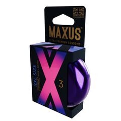 Презервативы Maxus XXL увеличенного размера - 3 шт. - 