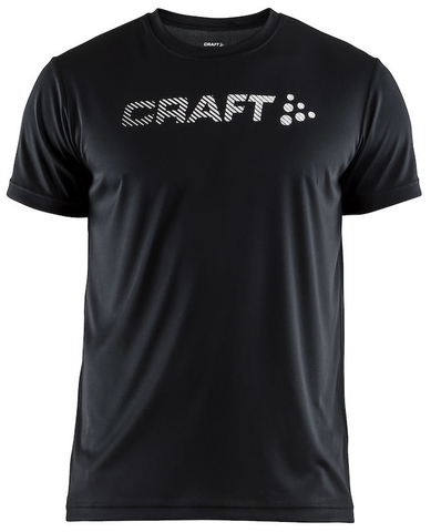 Футболка беговая Craft Prime Run Logo Black мужская