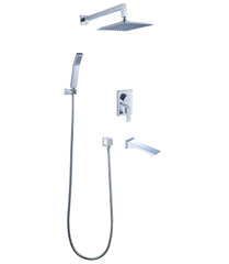 Смеситель для ванны и душа встраиваемый LEMARK CONTEST – LM5822CW