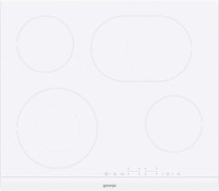 Варочная панель Gorenje ECT643WCSC, электрическая, стеклокерамическая, 4 конфорки