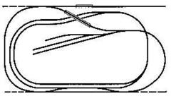 NOCH 84810 Макетная основа для масштаба N, 1:160