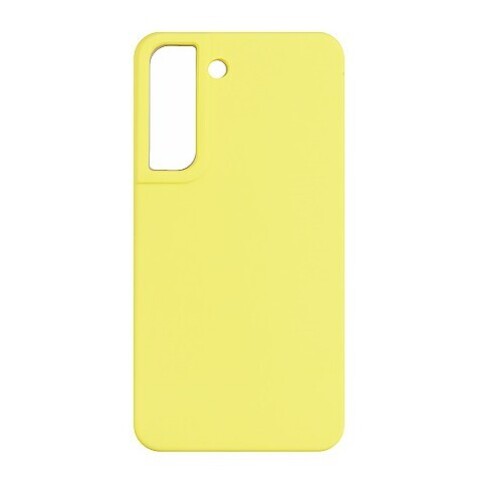 Силиконовый чехол Silicone Cover для Samsung Galaxy S22 Plus (Желтый)