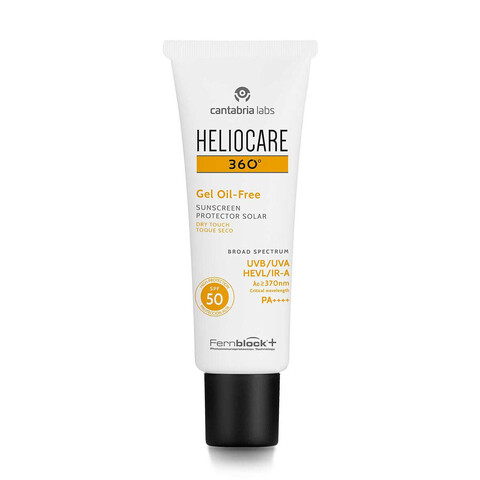 Гель солнцезащитный Cantabria HELIO360` Gel Oil-Free Dry Touch SPF50 50 мл