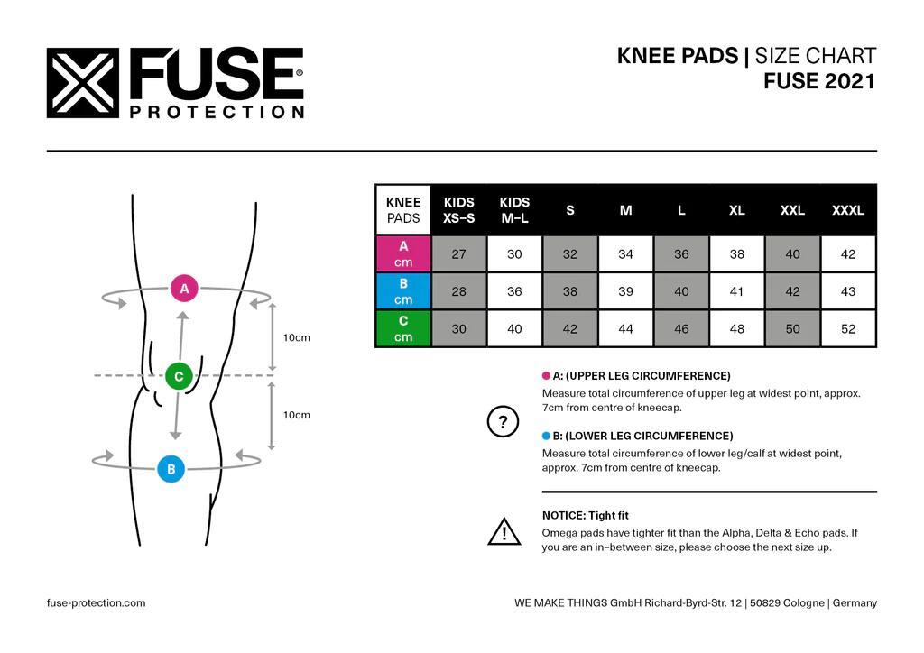  защиту колена Fuse Alpha Kids