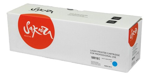 Картридж Sakura 106R01160/106R01164 для XEROX Phaser7760, голубой, 25000 к.