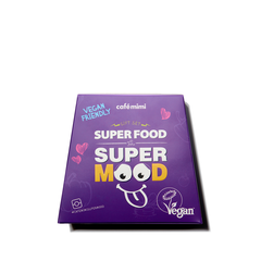 CAFE MIMI  Подарочный набор BERRY BOOM (гель д/душа + мочалка + крем д/рук) 135г