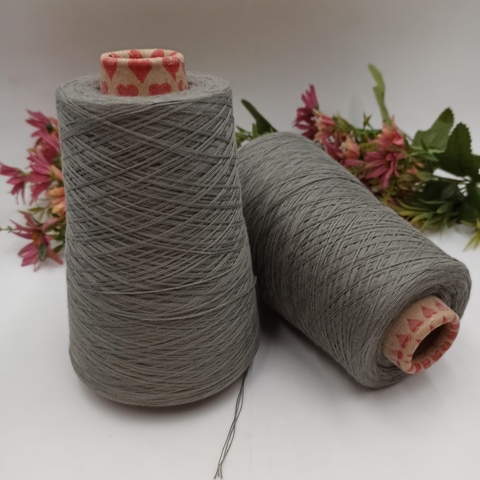 100% органический хлопок Смотка в три нитии Оранжевый морковный