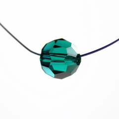 5000 Бусина - шарик с огранкой Сваровски Emerald 6 мм