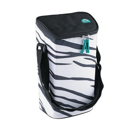 Сумка-термос Igloo 2 Bottle Wine Tote 16 white-zebra