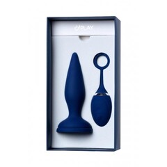 Анальная вибровтулка с пультом ДУ 