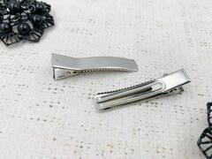 Основа для заколки Крокодил, р. 4,7х0,8 см, никель