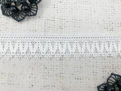 Кружево хлопковое/Тесьма вязаная, рис. 60284, ш. 2,5 см, пр-во Беларусь
