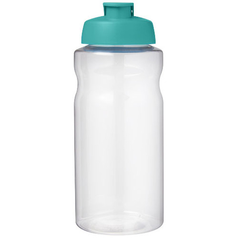 Спортивная бутылка H2O Active® Big Base объемом 1 л с откидывающейся крышкой