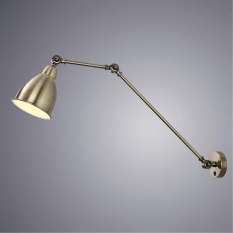 Настенный светильник Arte Lamp BRACCIO A2055AP-1AB