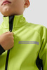 Детский утеплённый лыжный разминочный костюм Nordski Jr. Core Lime/Black