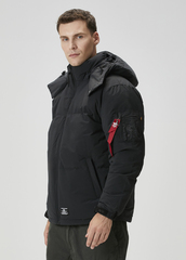 Парка Alpha Industries Puffer Parka Black (Черная)