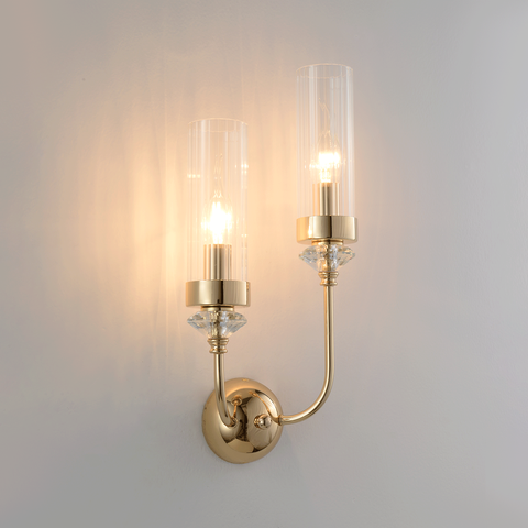 Настенный светильник Crystal Lux SECRET AP2 GOLD