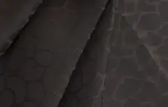 Ткань подкладочная Жаккард, шир. 145 см, 90(+/-5) гр/м2, вискоза 48%, п/э 52%, шоколад