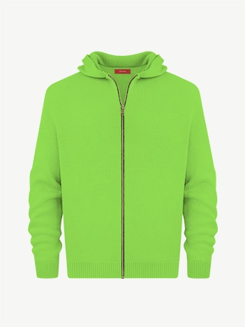 Толстовка на замке из экохлопка