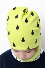 комплект  для мальчика  К 8151/фисташковый,св.серый меланж,капли