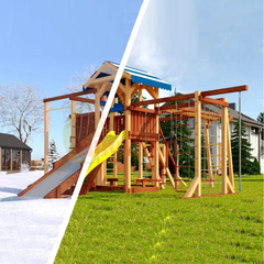 Детская площадка Савушка 4 Сезона 10 | Игровой комплекс для детей