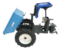 Адаптер задний с рулем АМК-4х4 под шестигранный вал