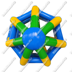 Беличье колесо «Радужка» ПВХ, 1,5×1,5×1,5 м