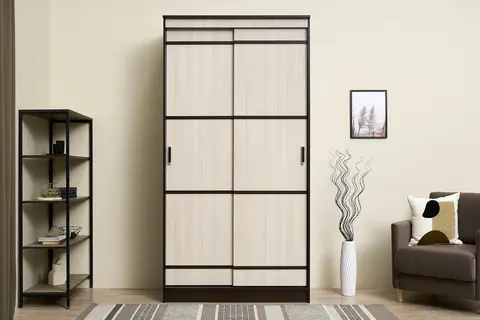 Шкаф-купе Сакура 1.14 м венге / лоредо