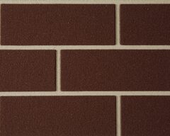 Термопанель фасадная под кирпич Темно-коричневый