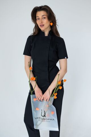 Блуза женская м222 liberty комфорт черный53