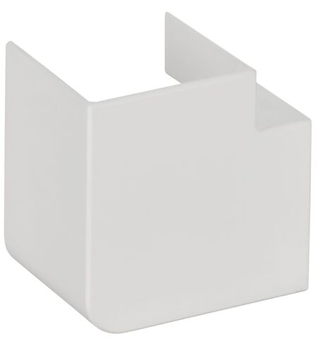 METRA MINI Поворот на 90град 40х40мм белый IEK