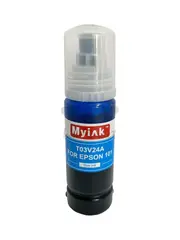 Чернила MyInk T03V24A для EPSON EcoTank L4150, L4160, L6160, L6170, L6190 - 70 мл, cyan, Dye