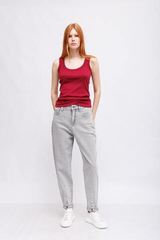 Marc Cain Sports Топ трикотажный из фирменного хлопкового джерси