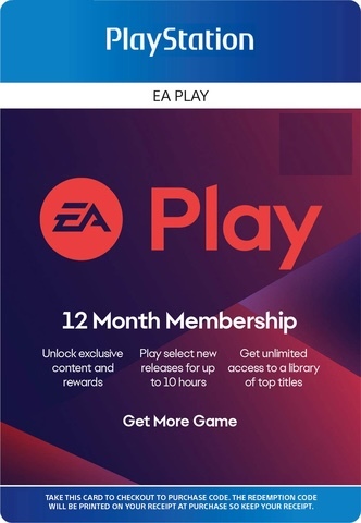 EA Play UA: 12-месячная подписка [услуга выкупа подписки в аккаунт PSN]