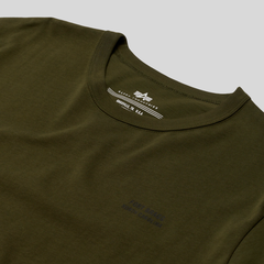 Футболка Alpha Industries PT Base Tee Olive (Зеленая)
