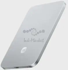 Мобильный аккумулятор Xiaomi UltraThin Magnetic Power Bank 5000 15W GL 5000mAh QC/PD 22.5W 3A USB-C беспров.зар. серебристый (BHR08Z2GL) — фото 2
