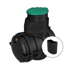 Септик "Rostok" Дачный с насосным отсеком ЭкоПром(1680x1115x1840см;93кг;Черный) - арт.557108