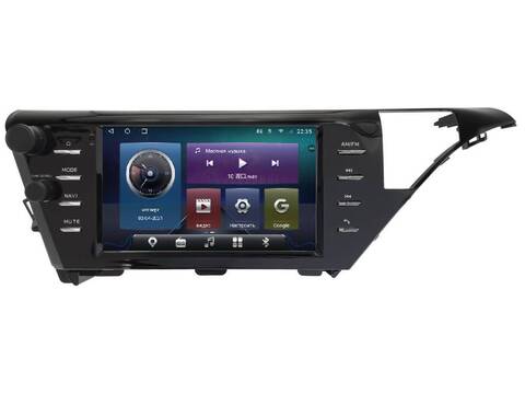 Магнитола для Toyota Camry V70 (2018-2021) Android 11 4/64GB QLED DSP 4G модель TOY-127TS18 (авто без Navi)