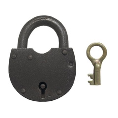 70-0-902 Замок навесной ЗВС-2 (амбарный), силумин, 3 ключа, сувальдный мех-м, 70х100х18мм, дужка 12мм (Россия)