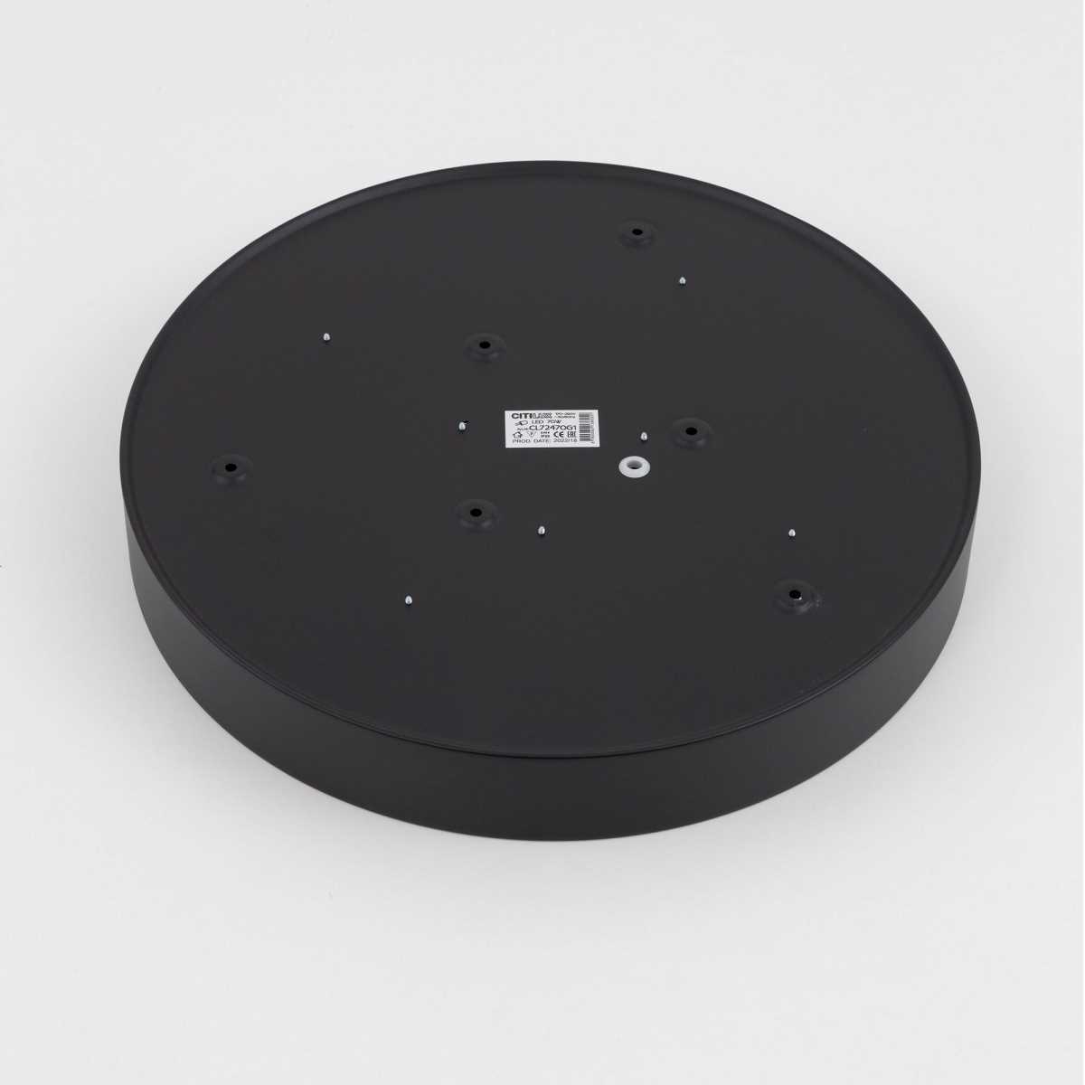 Потолочный светодиодный светильник с пультом ДУ Citilux Купер RGB Черный CL72470G1